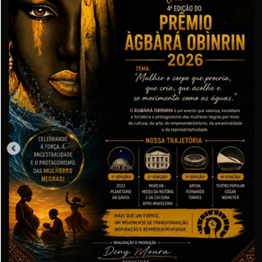 PRÊMIO ÀGBÀRÁ OBÌNRIN 2026