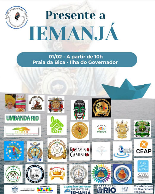 PRESENTE A IEMANJÁ - ILHA DO GOVERNADOR
