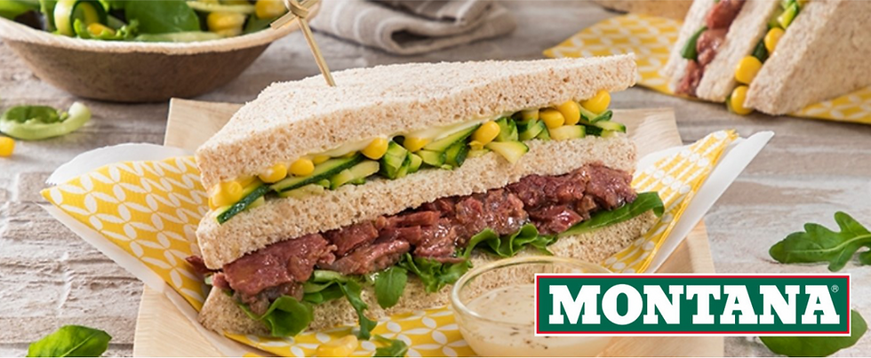 Thumbnail: MONTANA 3x70Gr - CARNE IN SCATOLA - CANNED MEAT - Dish of bovine meat in aspic