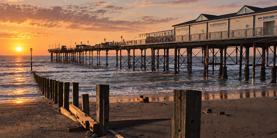 Briarcroft Teignmouth Pier Sunset.png