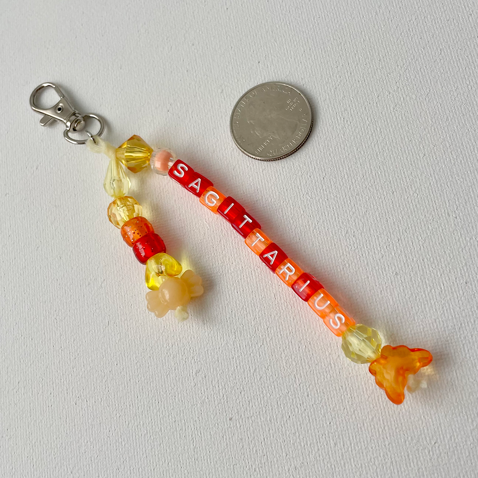 Thumbnail: CANCER - SAGITTARIUS KEYCHAIN