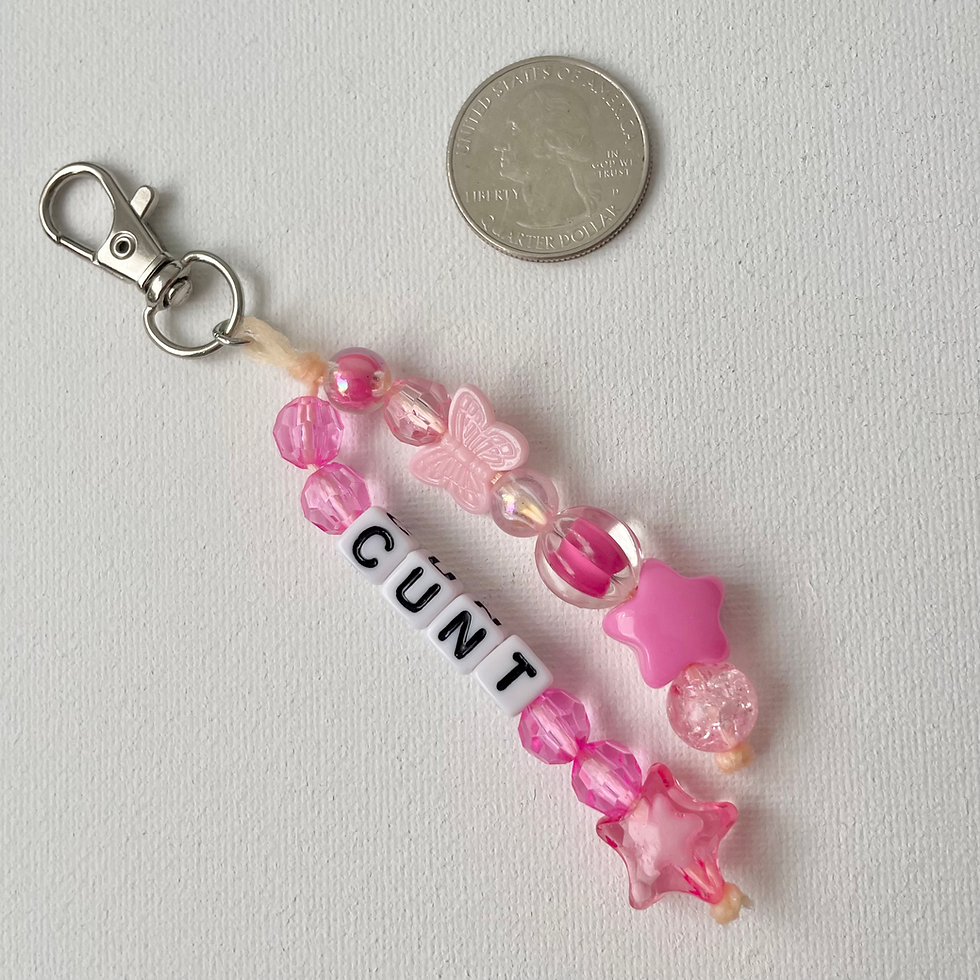 Thumbnail: CUNT KEYCHAIN