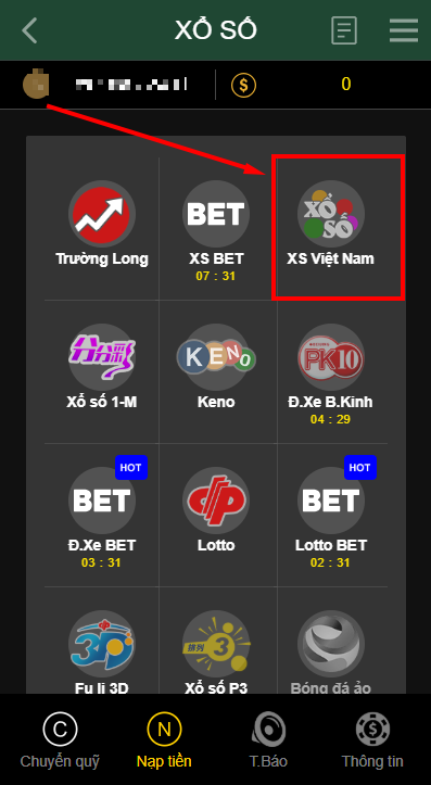 Cách đánh Xổ số Việt Nam tại Thiên hạ Bet - Đại lý FF516-5