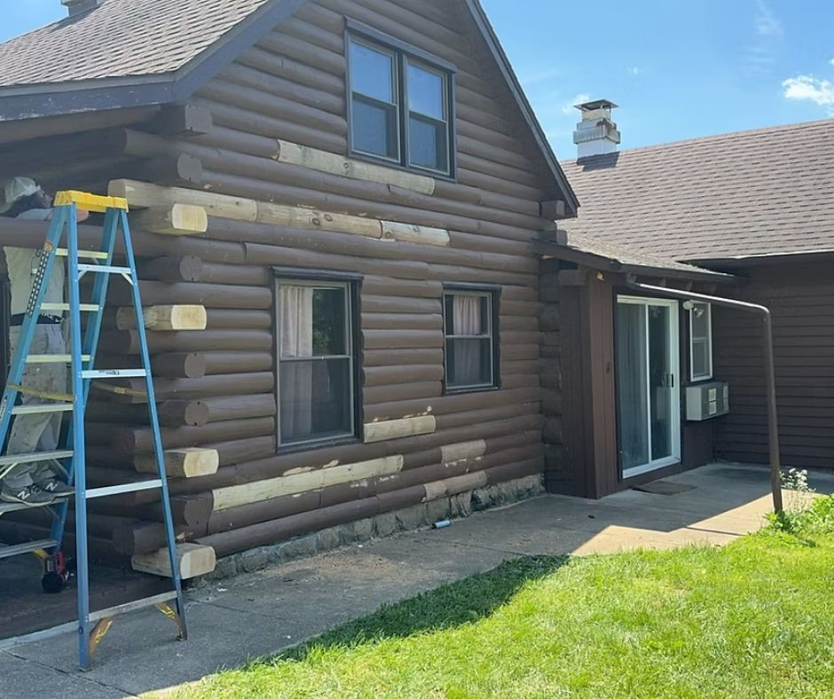 log cabin maintenance