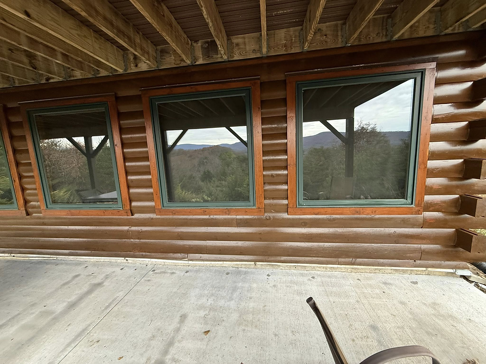 log home restoration Winchester, Virginia