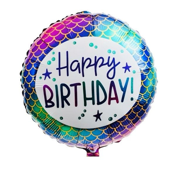 18″ Yuvarlak HAPPY BİRTHDAY