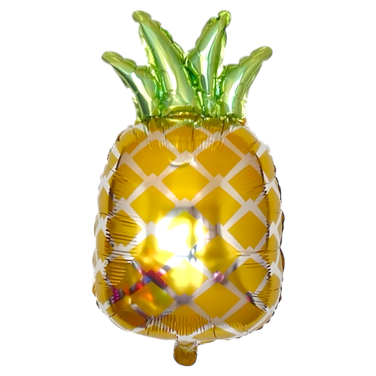 🍍✨ Gold Ananas Folyo Balon – Tropikal ve Işıltılı Parti Havası! ✨🍍