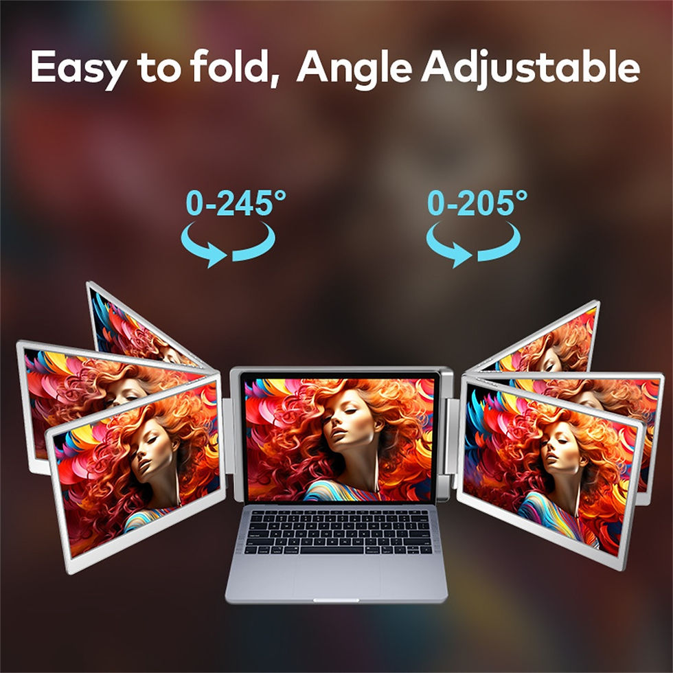 Thumbnail: Dual Screen Extender FHD IPS Gaming Display Portable LCD Backlit Monitor