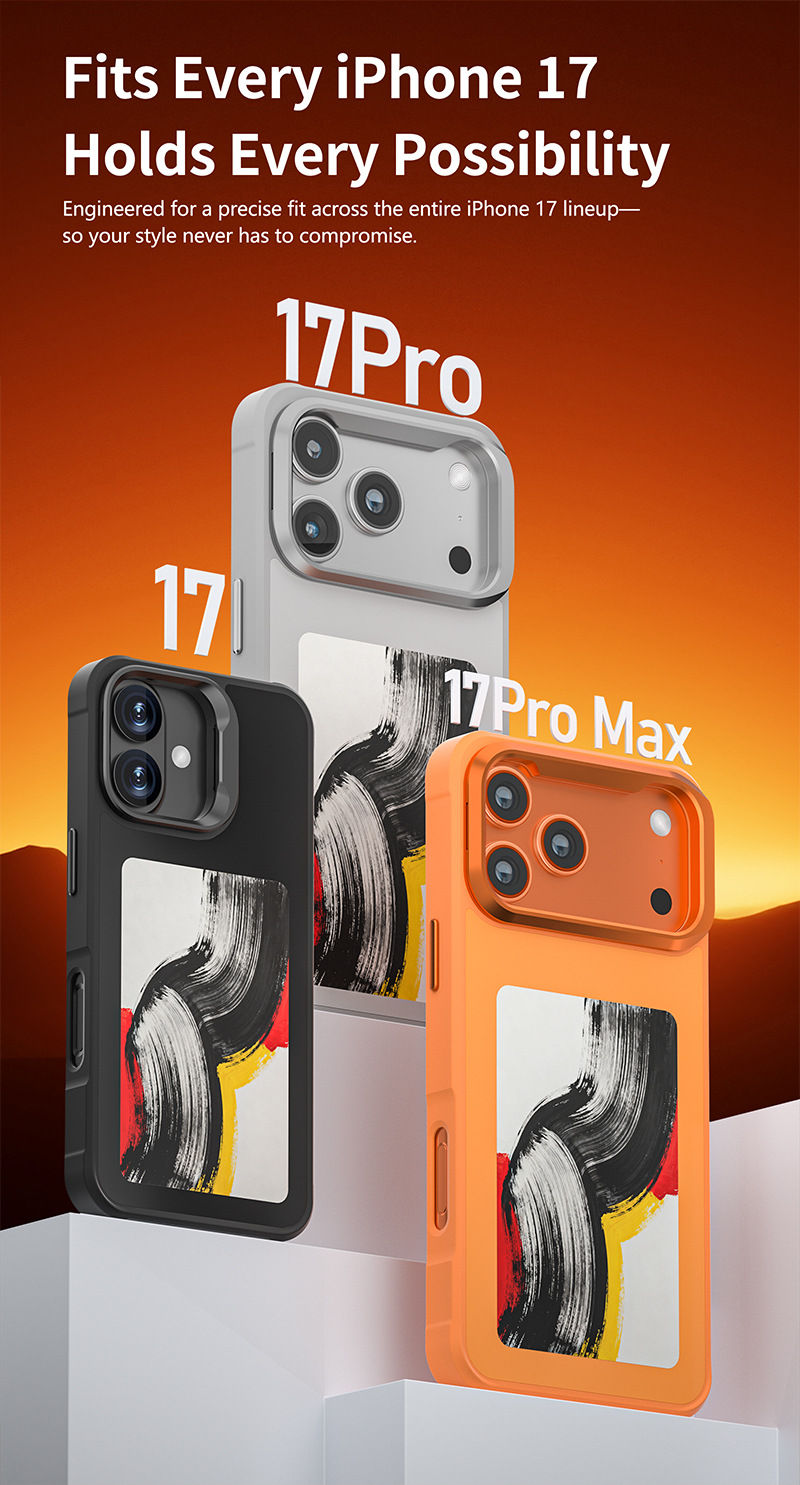 Thumbnail: E-ink 4-Inch Display Phone Case For iPhone 17 Pro And Pro Max