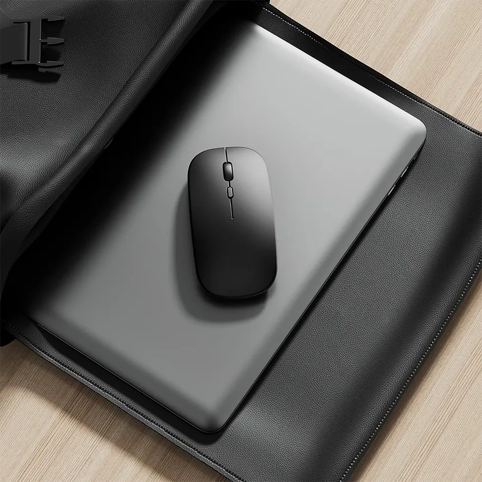 Thumbnail: Rechargeable Wireless Mouse Bluetooth 2.4ghz Dual Mode