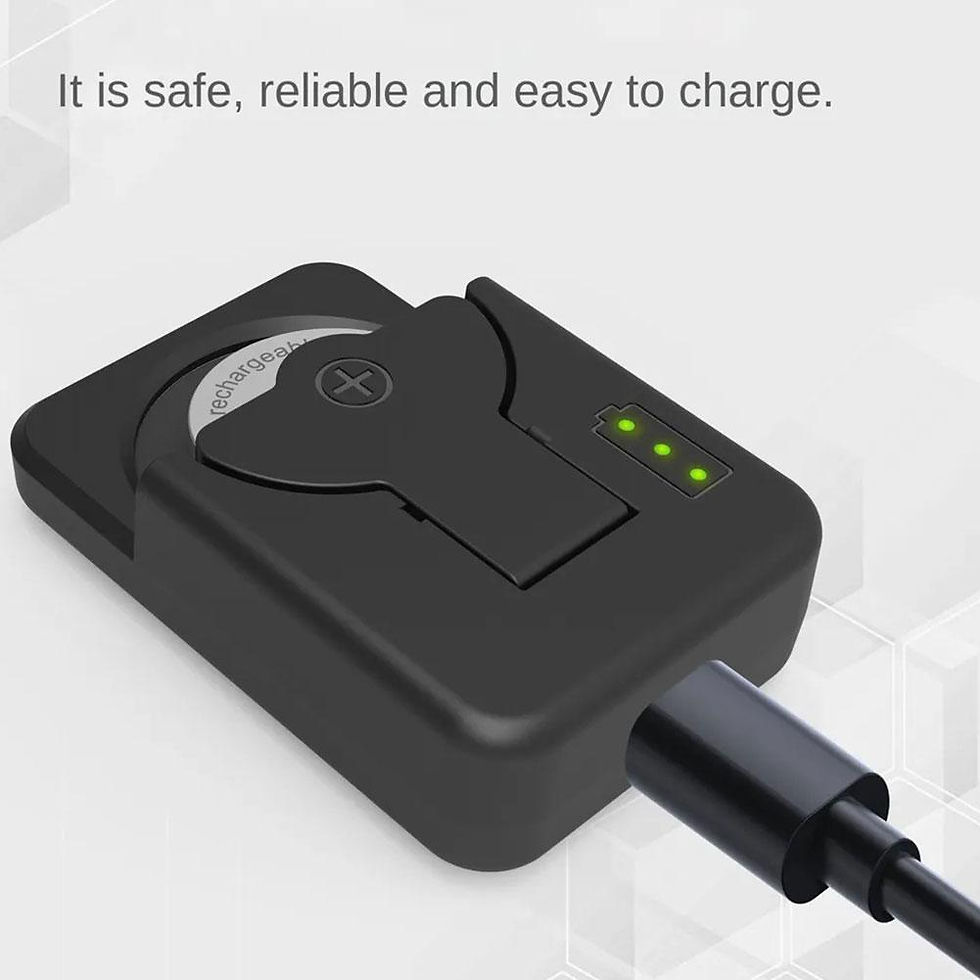 Thumbnail: Universal Portable Button Battery Charger With LED Indicator