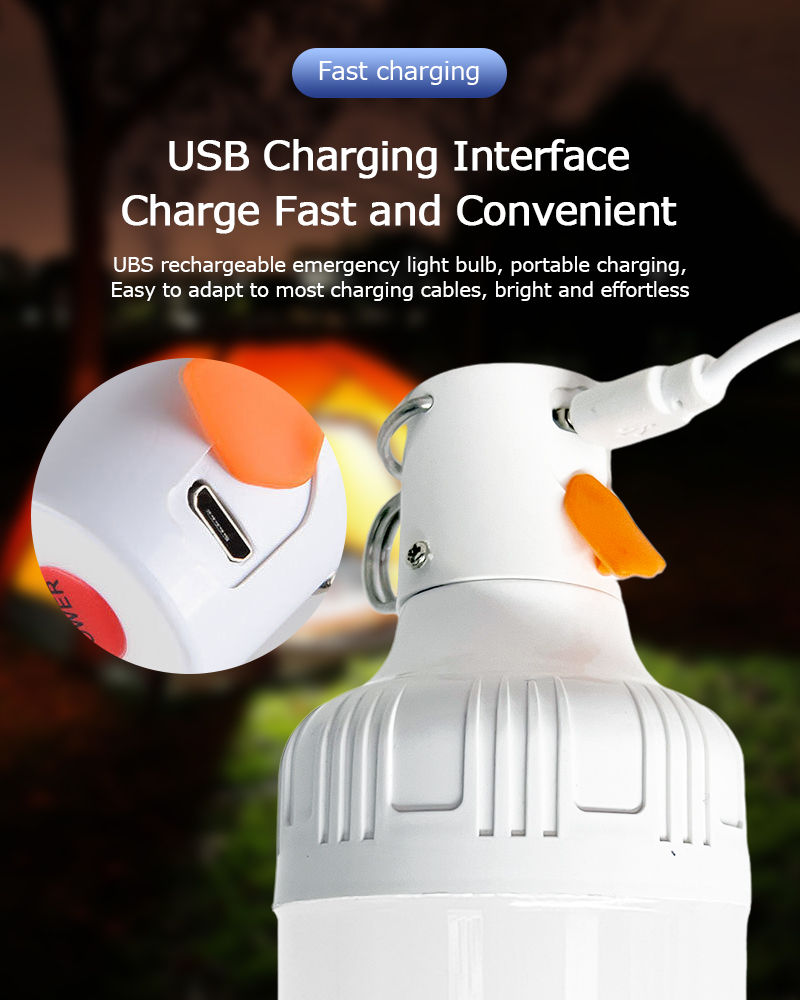 Thumbnail: Rechargeable Portable LED Light For Indoor And Outdoor Use
