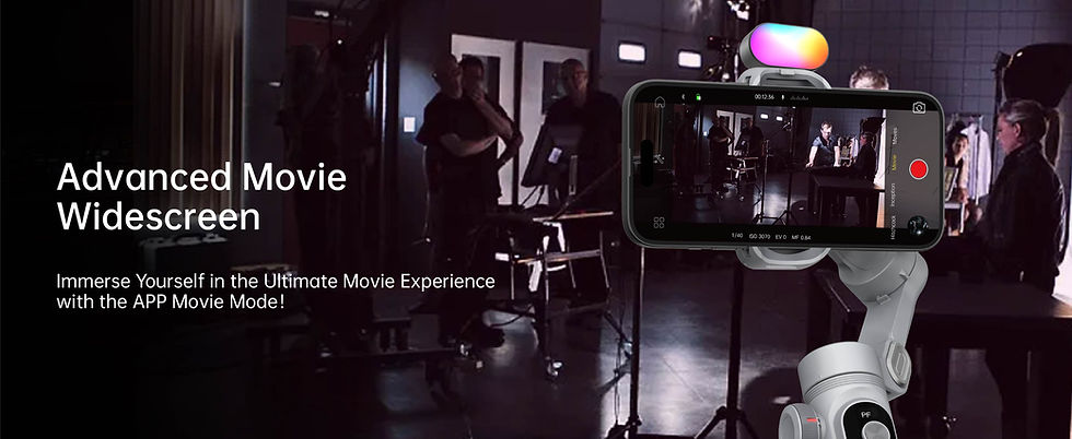 Thumbnail: Aochuan Smart Xpro 3 Axis Smartphone Gimbal Stabilizer For iPhone And Android Ph