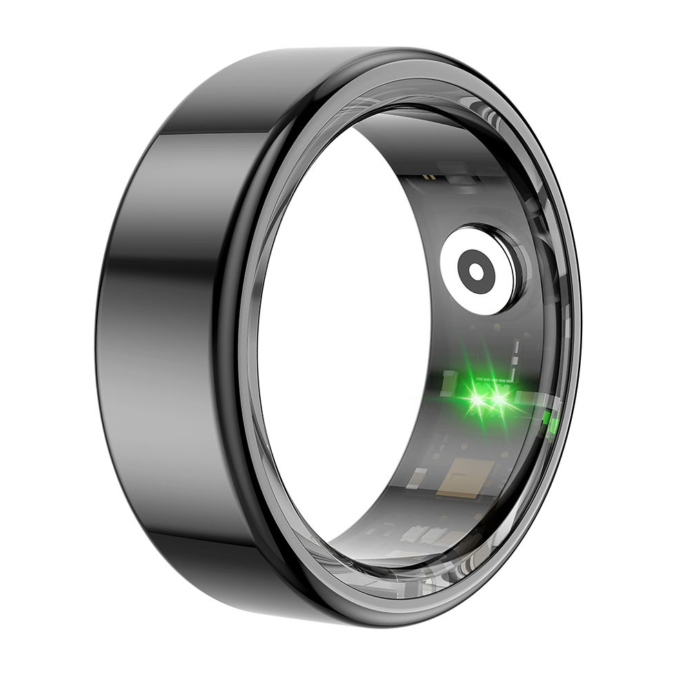 Thumbnail: Colmi R02 Smart Ring Military Grade Titanium Steel Shell Health Monitoring IP68