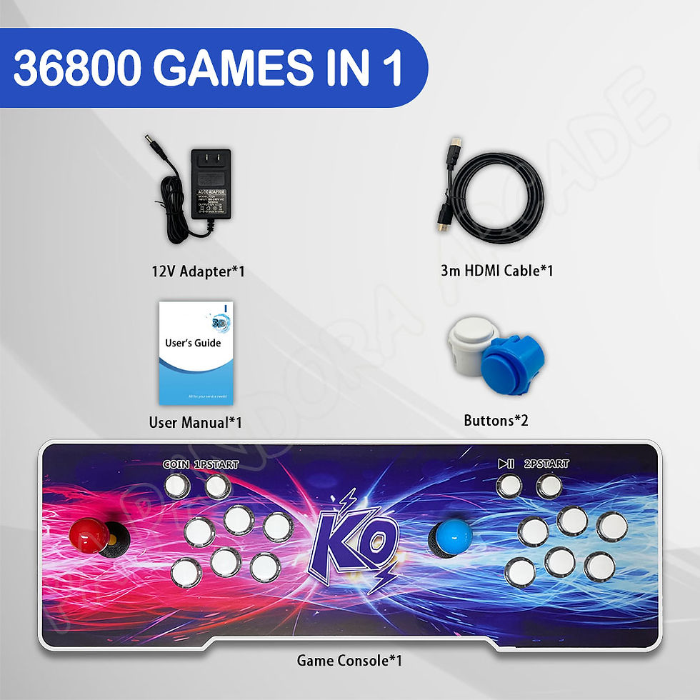 Thumbnail: Pandora Saga Ex 3D WiFi 88S Arcade Console-36,800 Games