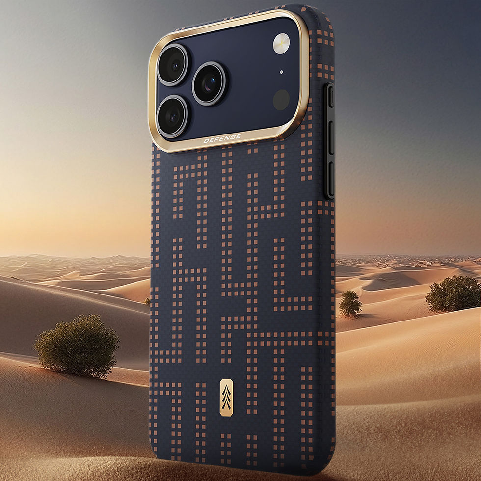 Thumbnail: Defense Kevlar Case For iPhone 17 Pro Max Aramid Fibre