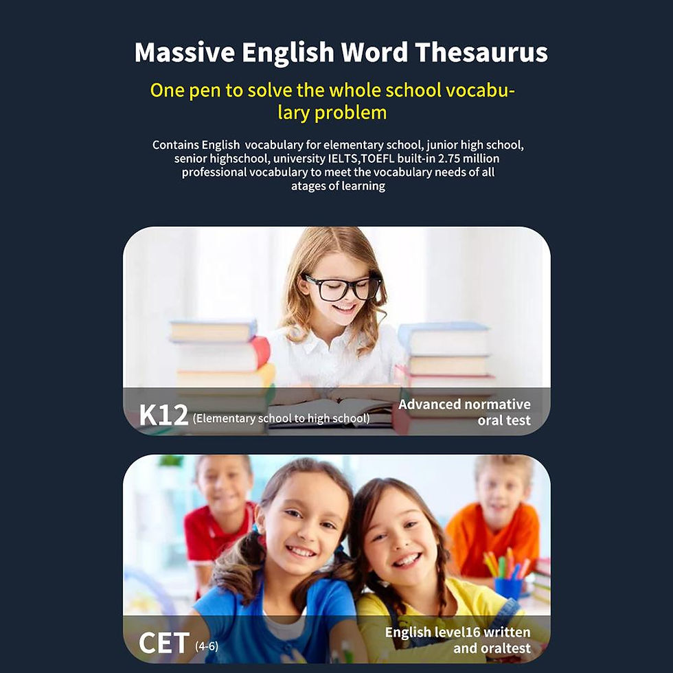 Thumbnail: Offline Translation Pen For Teacher Student Dictionary English Intelligent Scann
