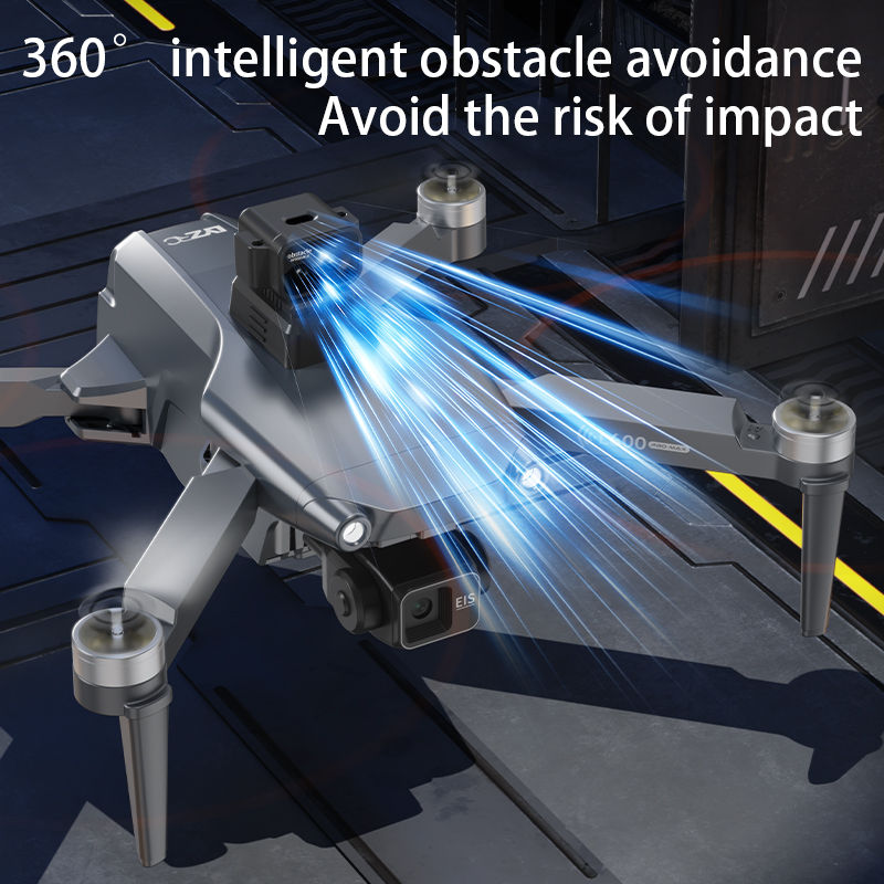 Thumbnail: L600 Pro Max Professional Drone With 8K Camera 3-Axis Gimbal WiFi 360° Obst