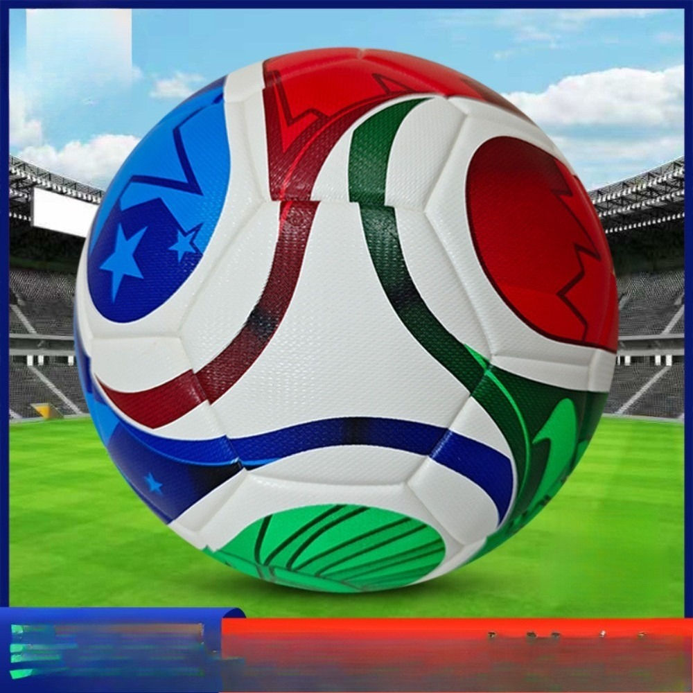 2026 High Quality Soccer Ball Official Size 5 Pu Material Seamless Wear Resistan