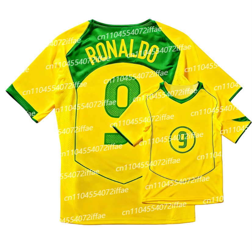Thumbnail: Classic Brazilian 3D Printed Adult/children's Soccer Jerseys Men's/women Short