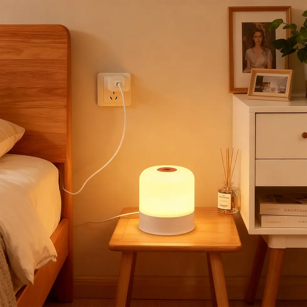 Thumbnail: Dimmable Rechargeable LED Night Light For Bedside Table