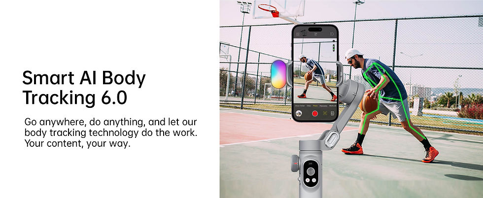 Thumbnail: Aochuan Smart Xpro 3 Axis Smartphone Gimbal Stabilizer For iPhone And Android Ph