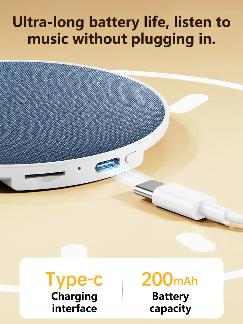 Thumbnail: Wireless Pillow Speaker Sleep Aid 360° Surround Sound Bluetooth 5.4 Hifi Stere