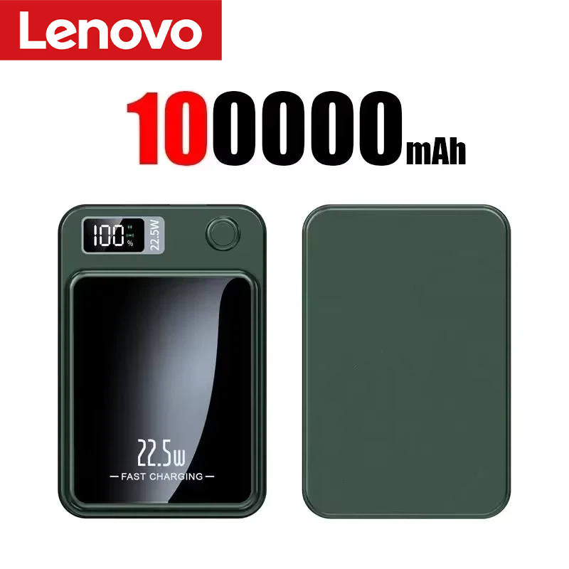 Thumbnail: Lenovo Wireless Magnetic Power Bank 500000mah 22.5w Super Fast Charging Portable