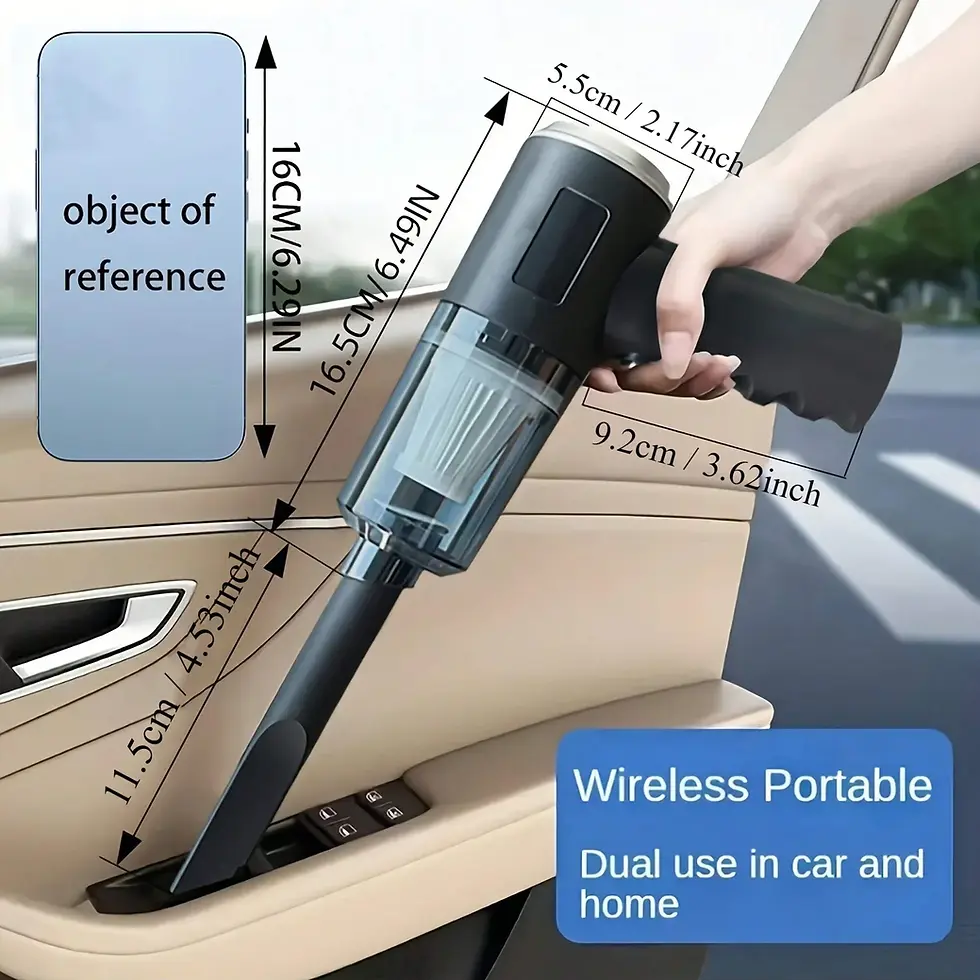 Thumbnail: Wireless Vacuum Cleaner 120W Dual Use For Home And Car