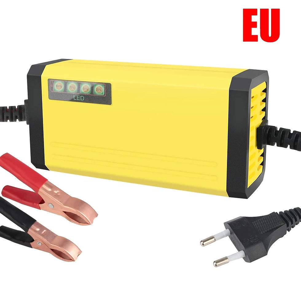 Thumbnail: Car Battery Charger 1-220V Power Puls Repair Charger Wet Dry Lead Acid Batt
