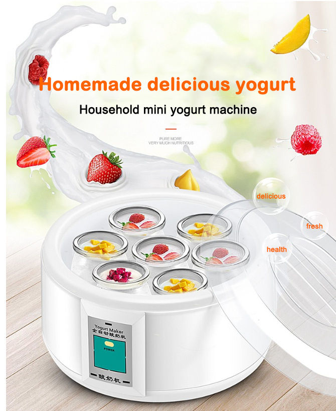 Thumbnail: Automatic Electric Yogurt Maker 1.5L Stainless Steel