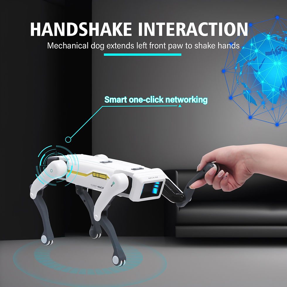 Thumbnail: Intelligent Ai Rc Robot Dog Voice Dialogue App Remote Control Programming Singin
