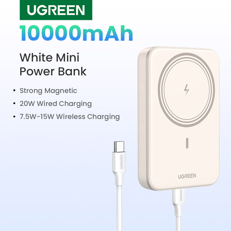 Thumbnail: UGREEN Pd20w Power Bank Magnetic 10000mah Portable Wireless Fast Charging Powerb