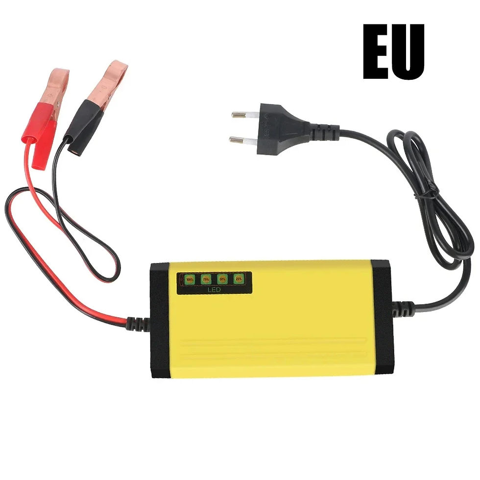 Thumbnail: Car Battery Charger 1-220V Power Puls Repair Charger Wet Dry Lead Acid Batt