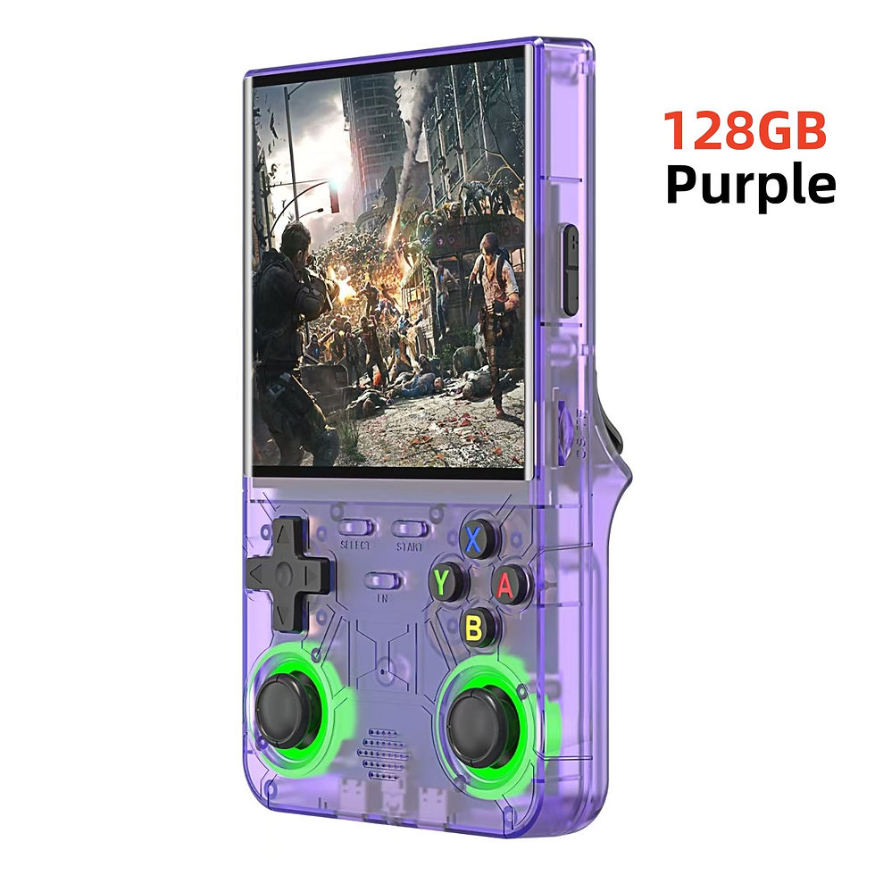 Thumbnail: Retro R36 Ultra Handheld Video Game Console 4.0 Inch IPS Screen 128GB Preloaded