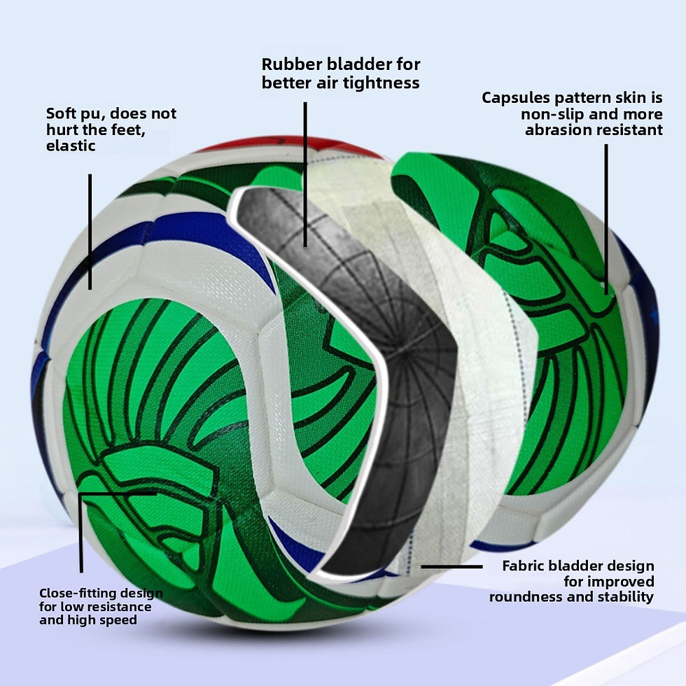 Thumbnail: 2026 High Quality Soccer Ball Official Size 5 Pu Material Seamless Wear Resistan