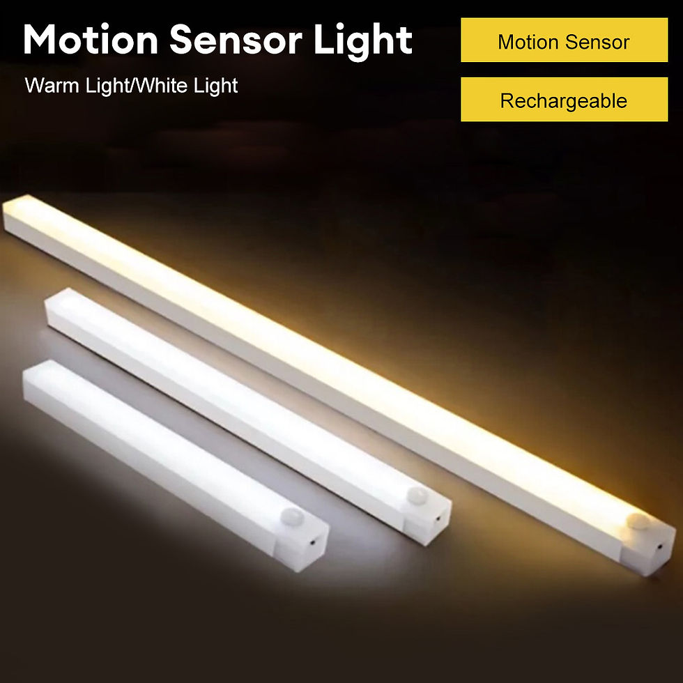 Thumbnail: USB-C Rechargeable LED Night Light With Motion Sensor