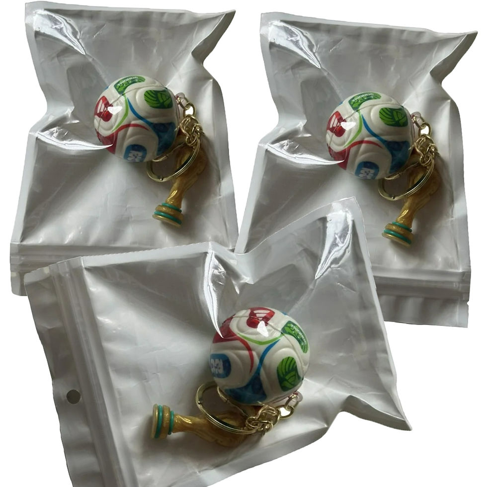 Thumbnail: 2026mex Soccer Ball Keychain, Pu Football Trophy Pendant Bag Charm Car Key Ring