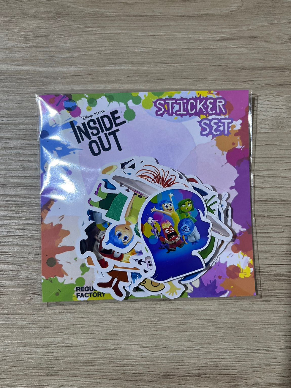 Küçük resim: Ters Yüz Sticker Set 26 Parça