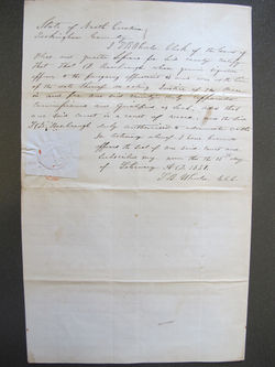 John Joyce Sr (1790-1844) War of 1812, Part 3, Contributed by Joyce Wells Lawrence