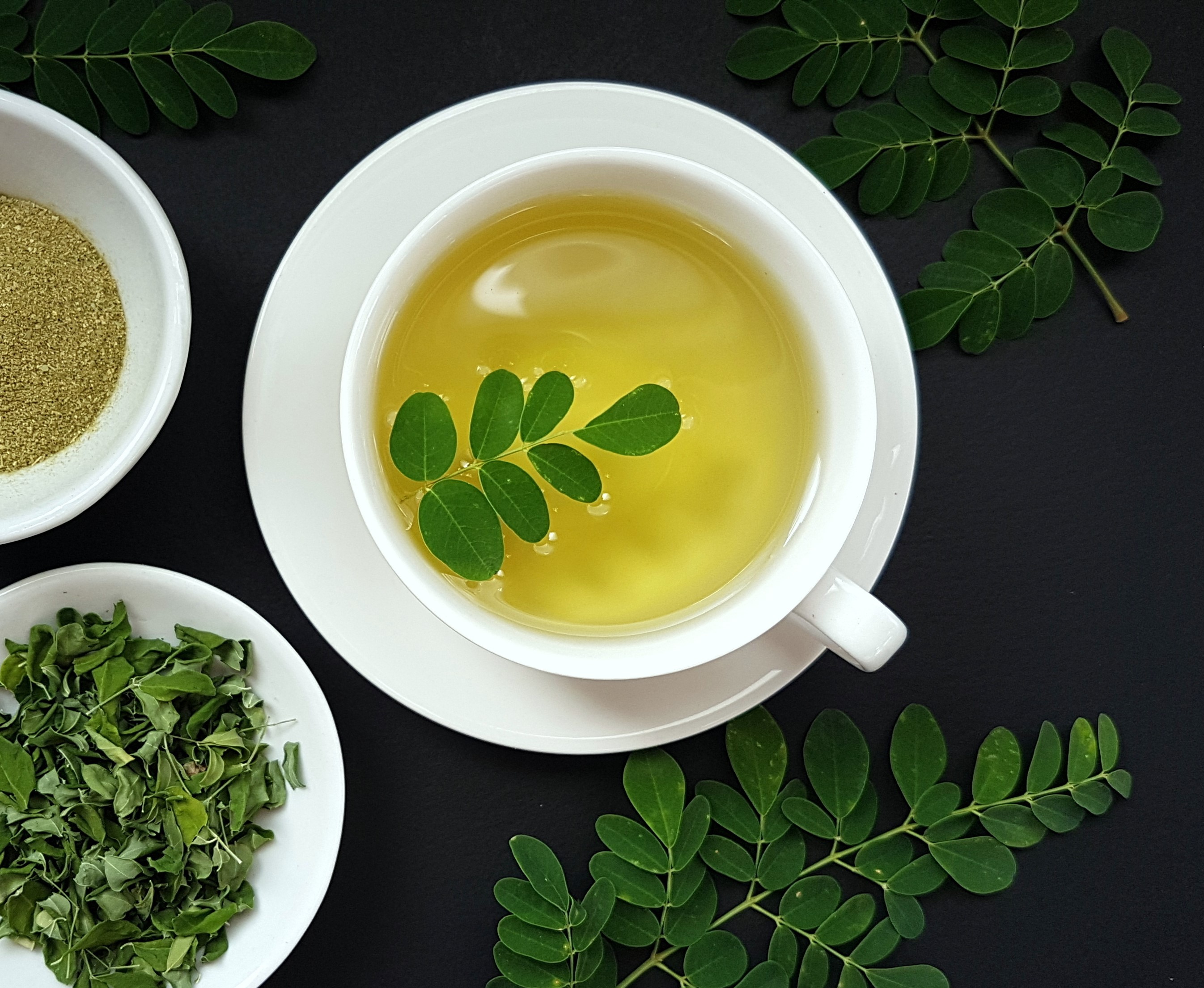 Arranged Food and Objects