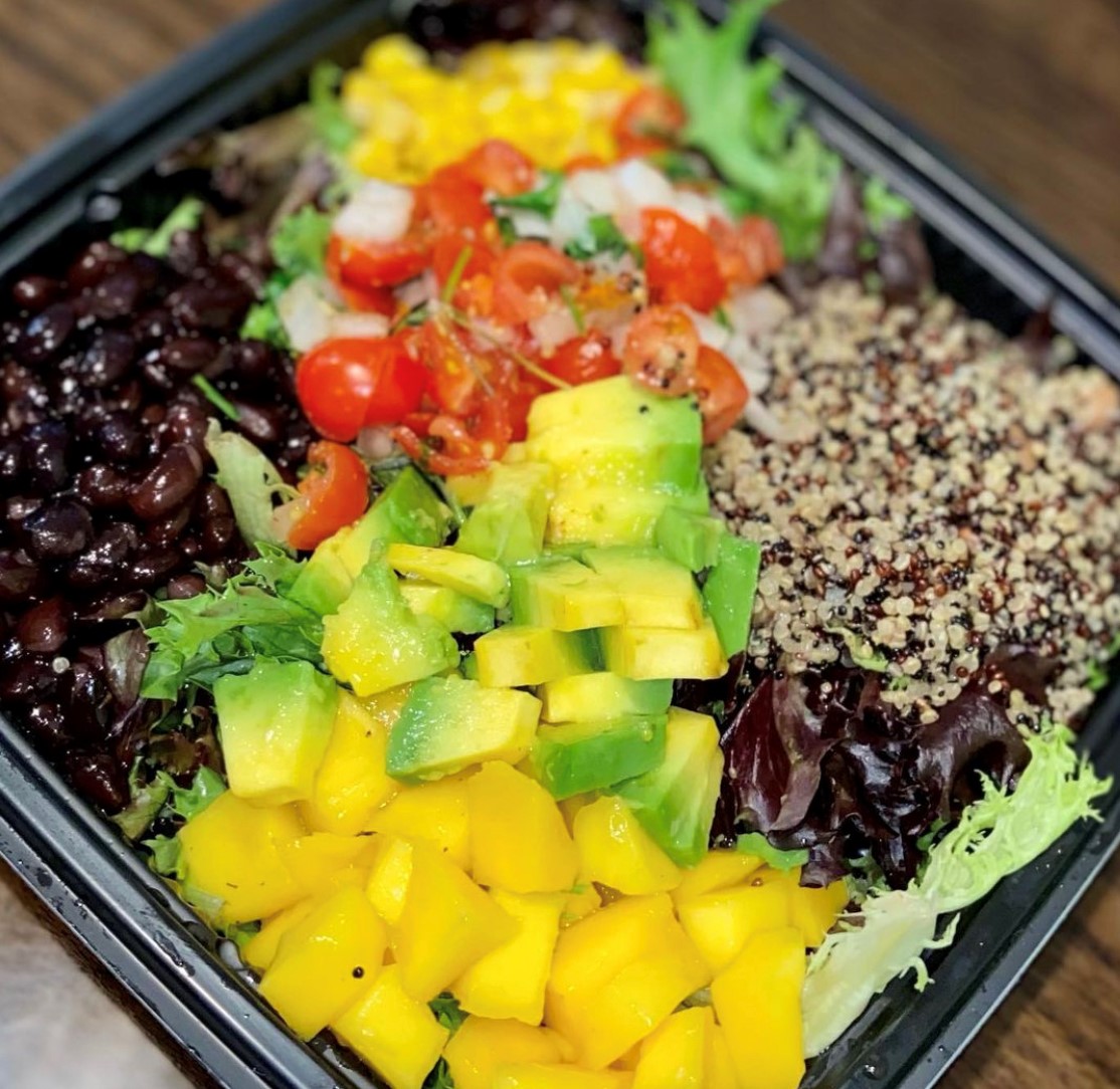 Arranged Food and Objects