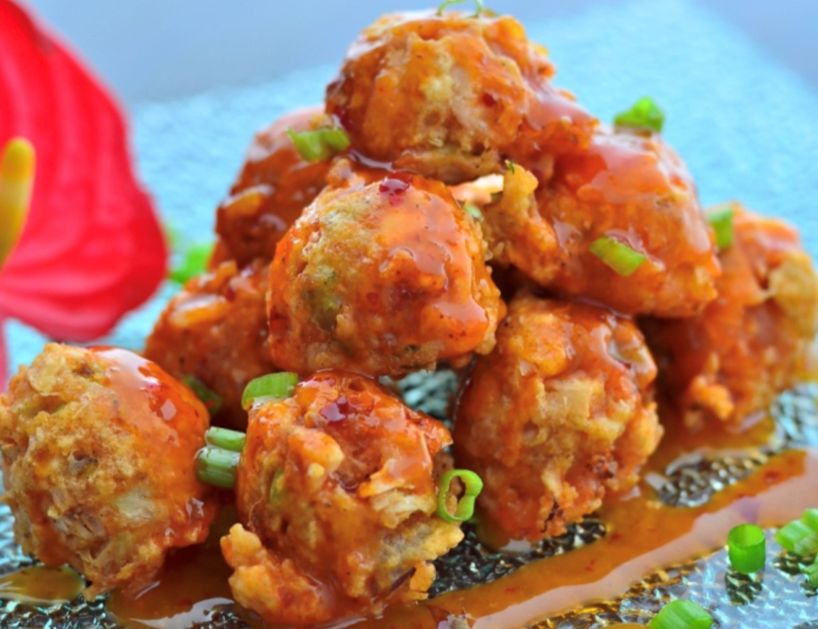 Arranged Food and Objects