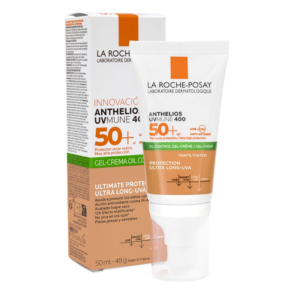 Anthelios gelcrema toque seco con color FPS50+ 50ml