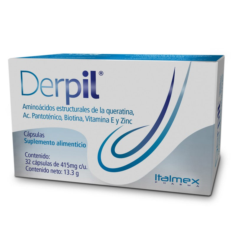 Derpil cápsulas c/32