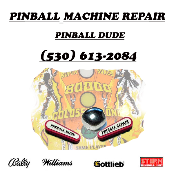 Pinball Lingo Pinball Machine California Pinball DudePinball