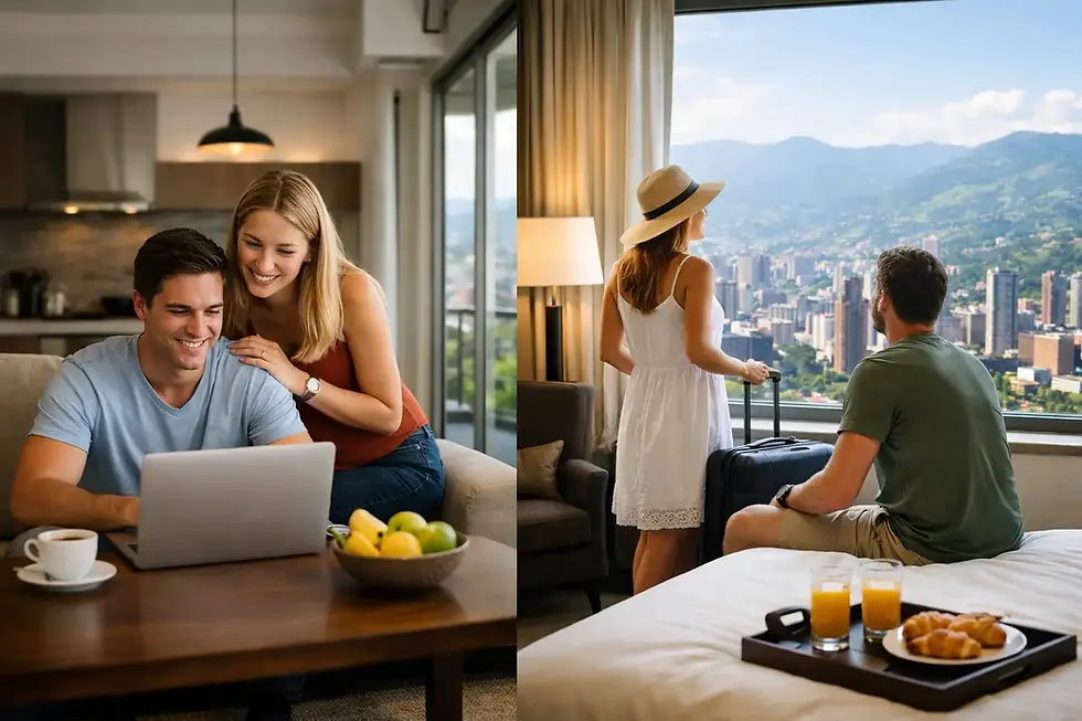 Serviced Apartment vs Hotel Stay in Medellín