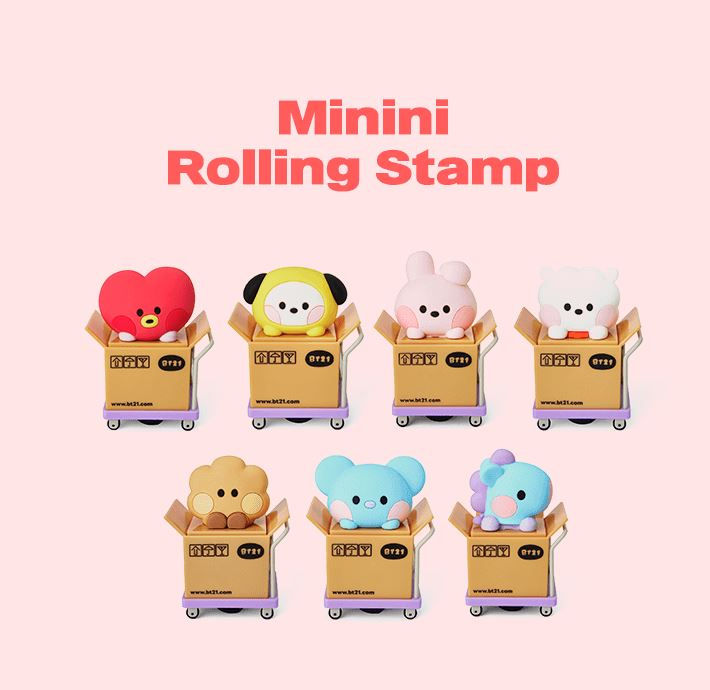 BT21 - MININI ROLLING STAMP