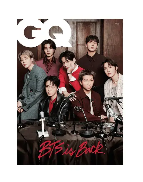BTS GQ Korea March 2026 Group Magazine Cover