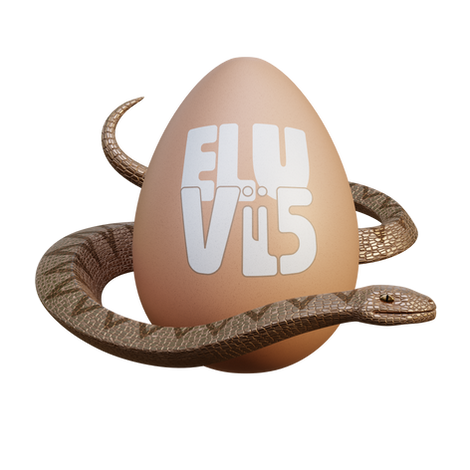 Commission Work - Logo/sticker "EluVIIS"